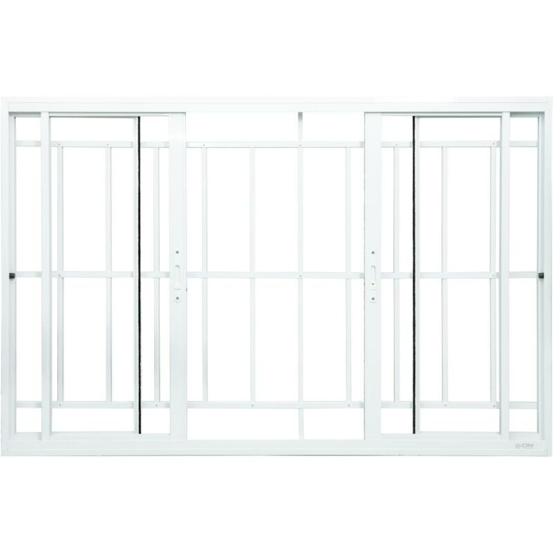 CRISTEL　CLASS IQUE 24cm JANELA DE CORRER 4 FOLHAS - 2 FOLHAS FIXAS - CRV Portas e Janelas